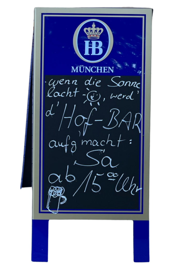 Hof-BAR Lochham Öffnungszeiten