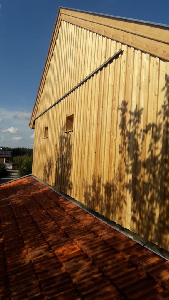 Zimmerei Holzbau Florian Spiegler - Wandverschalung